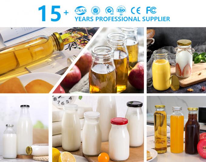 200 ml 250 ml 16 oz bouteilles de jus de verre contenant des boissons en vrac 0