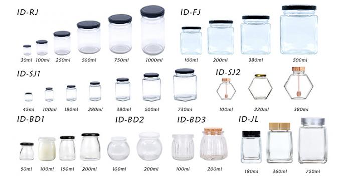 200 ml 250 ml 16 oz bouteilles de jus de verre contenant des boissons en vrac 5