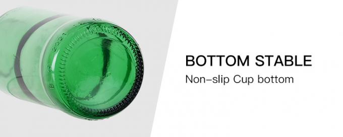 Verre à bière Corona vide 500 ml 330 ml Ambre vert personnalisé 4