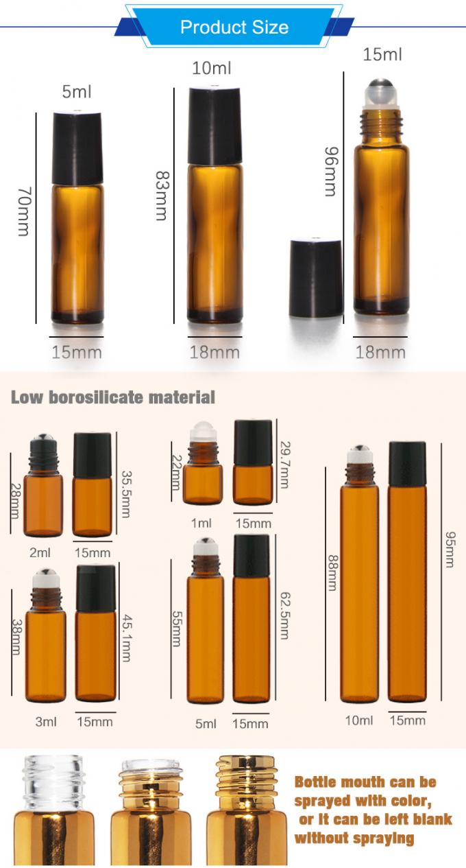 Serum de parfums 30 ml bouteilles en rouleau de verre en vrac 0