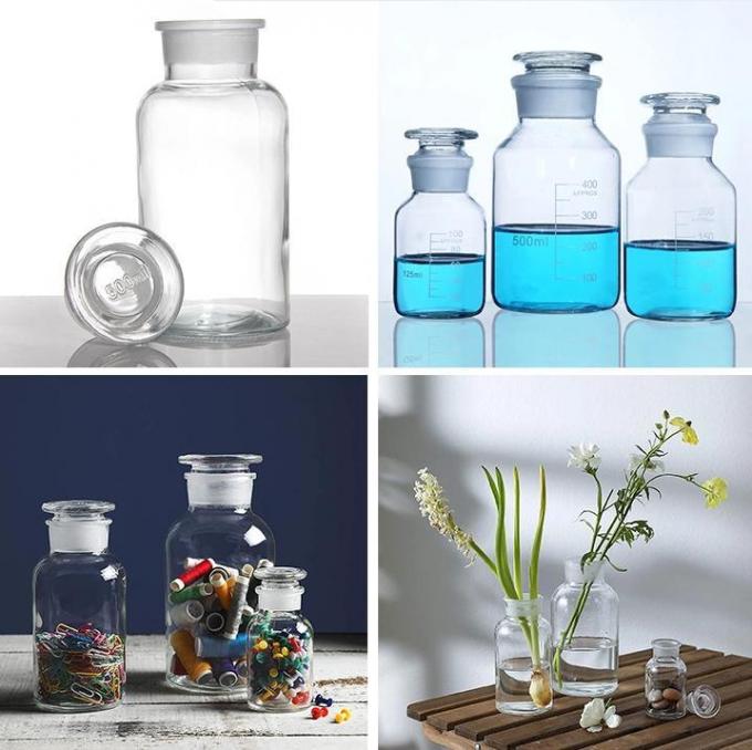 Bouteilles en verre de 30 ml à 2000 ml Bouteilles de médicaments claires 2