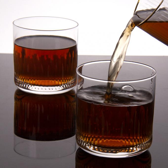 7.5oz Modern Drinking Glasses Graveré Whiskey Tumbler Crystal Cup Pour Boire du Bourbon 2