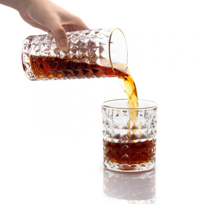 350 ml Hobnail en vrac verres à vin sans tiges tasses pour boire du jus de bière 1
