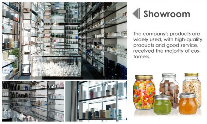 Conception personnalisée 8 oz 16 oz contenant de stockage alimentaire verre Mason Jar avec couvercles 5