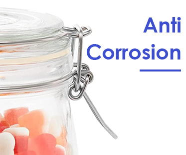 Bouteilles de verre de stockage pour le stockage des aliments 4