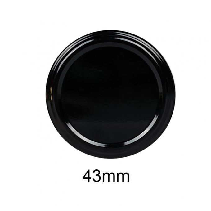 Nouveau design 20mm 38mm 48mm 63mm Couleur personnalisée Fermeture de pot en métal Fermeture de pot en métal 6