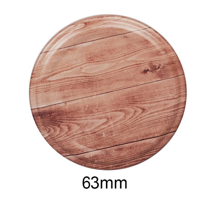 Nouveau design 20mm 38mm 48mm 63mm Couleur personnalisée Fermeture de pot en métal Fermeture de pot en métal 9
