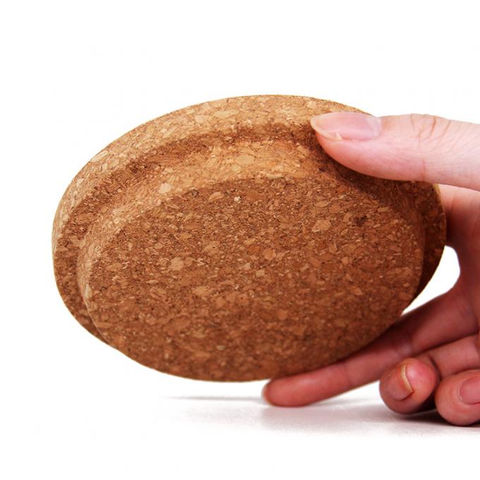 Couvercle en bois personnalisé Bouchon à boules en liège en bois pour bouteille de carafe à décanter de vin 3