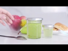 Bouteilles de verre pour le stockage de la nourriture