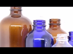 60 ml de mini-bouteilles de lotion en vrac 4 oz diffuseur de verre rond Boston