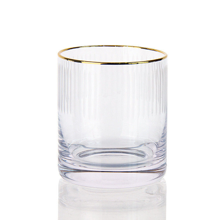 7.5oz Modern Drinking Glasses Graveré Whiskey Tumbler Crystal Cup Pour Boire du Bourbon