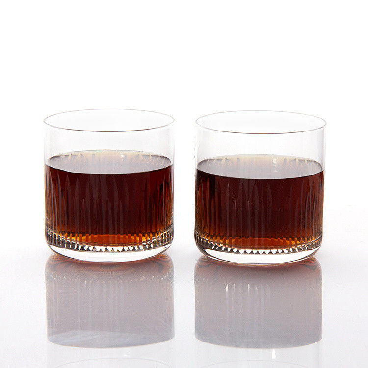 7.5oz Modern Drinking Glasses Graveré Whiskey Tumbler Crystal Cup Pour Boire du Bourbon