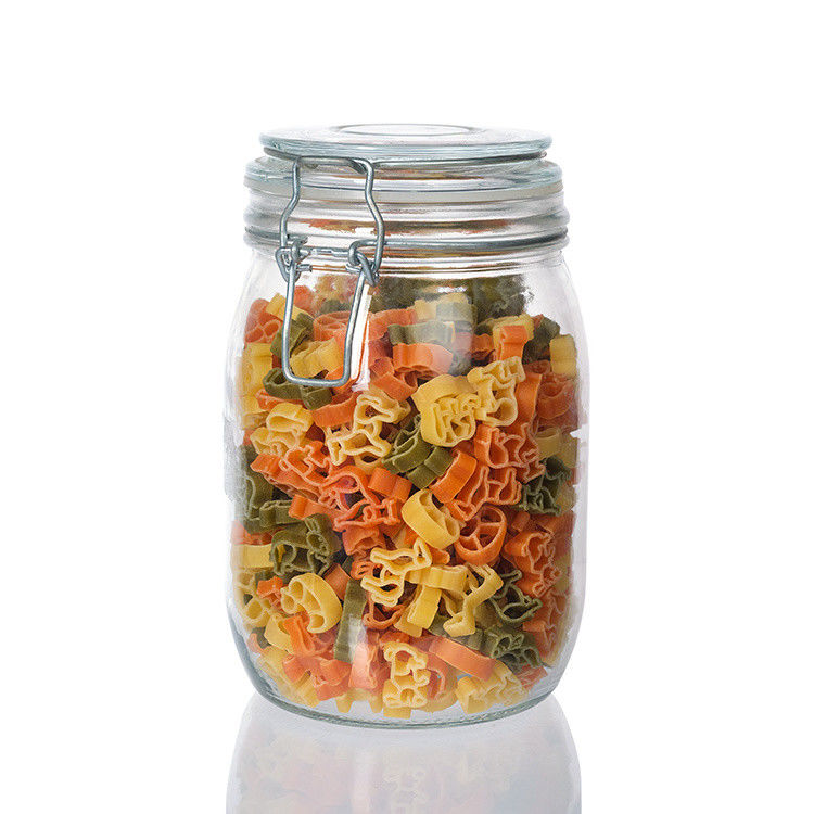 Bouteilles de verre de stockage pour le stockage des aliments