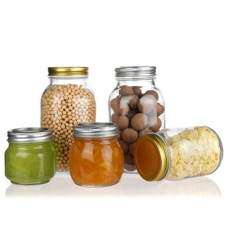 Bouteilles en verre 3 oz 6 oz 8 oz 240 ml pour les épices à la confiture