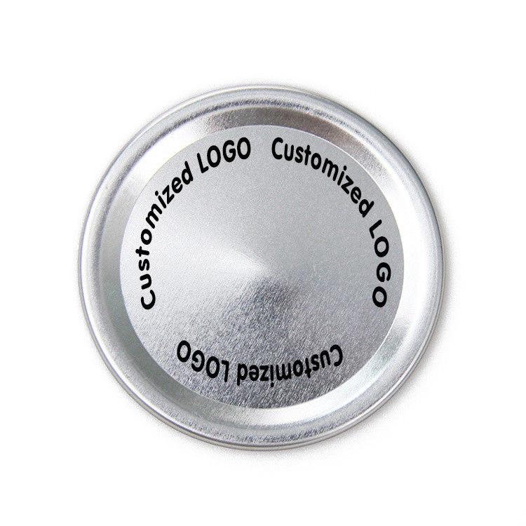 Prix de l'usine Plaque d'étain métallique ordinaire large couvercle de bouche pour verre Mason Jar