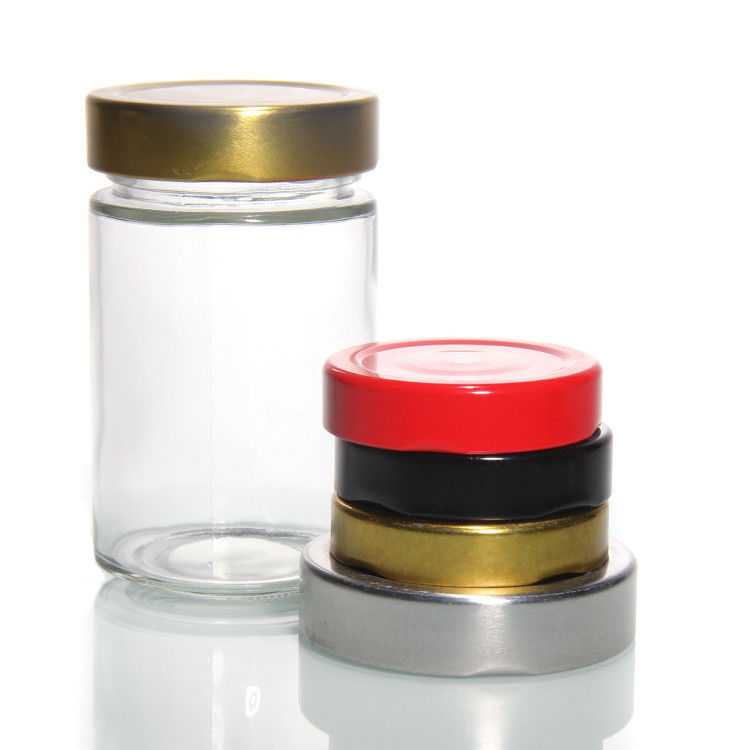 Nouveau design 20mm 38mm 48mm 63mm Couleur personnalisée Fermeture de pot en métal Fermeture de pot en métal