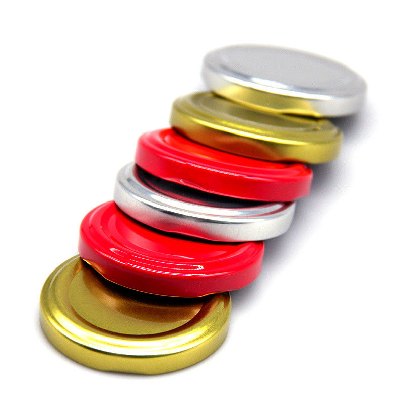 Nouveau design 20mm 38mm 48mm 63mm Couleur personnalisée Fermeture de pot en métal Fermeture de pot en métal