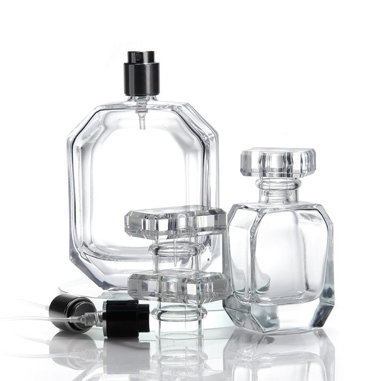 Bouteilles pour stockage en gros Bouteilles de parfums en verre transparent Bouteilles de sous-embouteillage portables Bouteilles cosmétiques