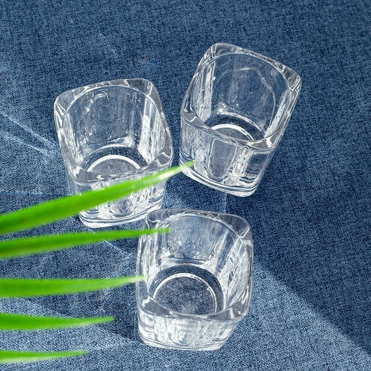 Vêtements de whisky en gros verre transparent mini sublimation verre tequila verre shot Espresso verre shot