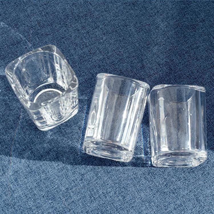 Vêtements de whisky en gros verre transparent mini sublimation verre tequila verre shot Espresso verre shot