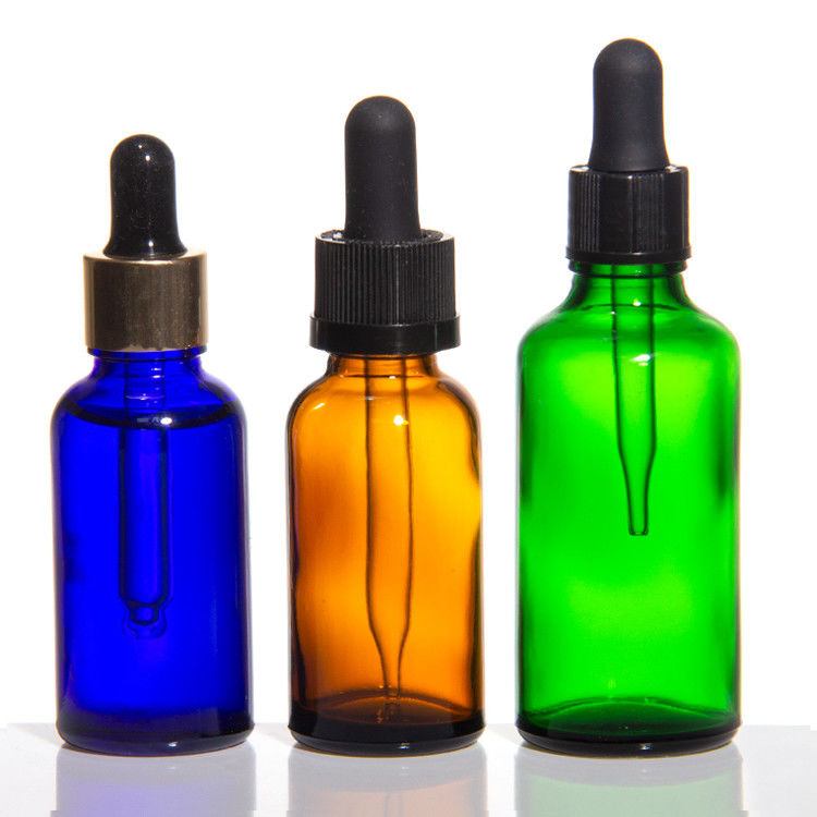 10 ml d' huile essentielle ambrée matte glacée bouteille en verre et bouteille d' huile essentielle en verre avec gouttière
