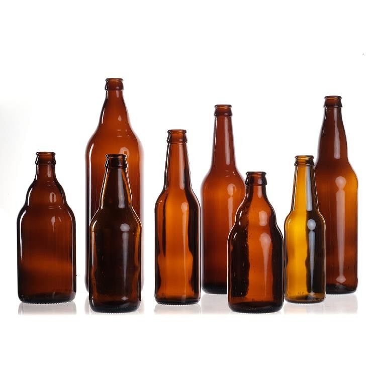 Ventes en gros de bouteilles vides 330ml 33cl 12oz de soude ou de jus de bière claire avec couvercle