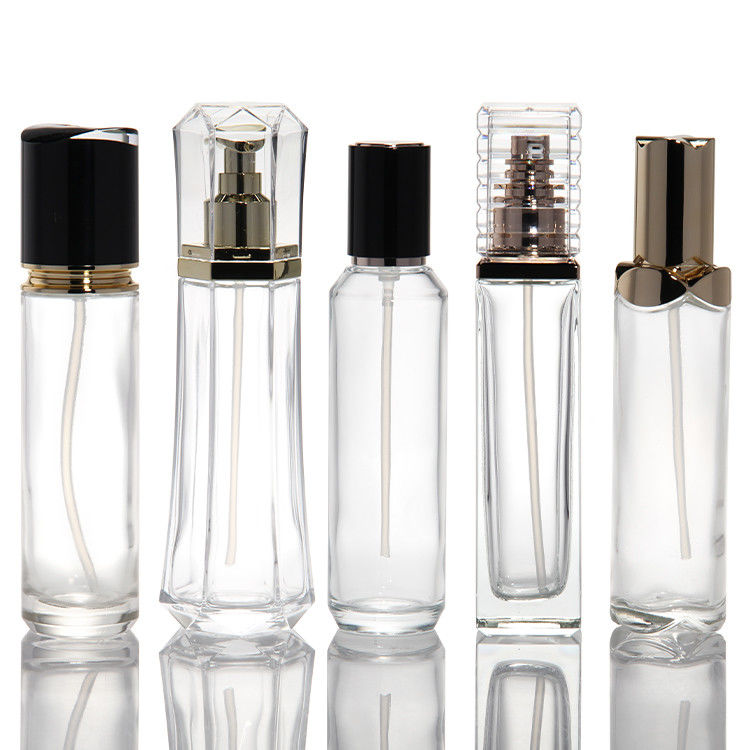 Bouteille de pompe de presse de voyage bouteilles de lotion essentielle crème récipient cosmétique verre récipients cosmétiques vides