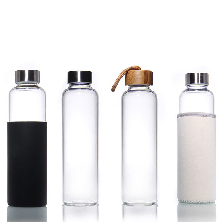 Bouteille en verre d'usine 420 ml 600 ml de verre borosilicate Bouteille de boisson pour les sports nautiques