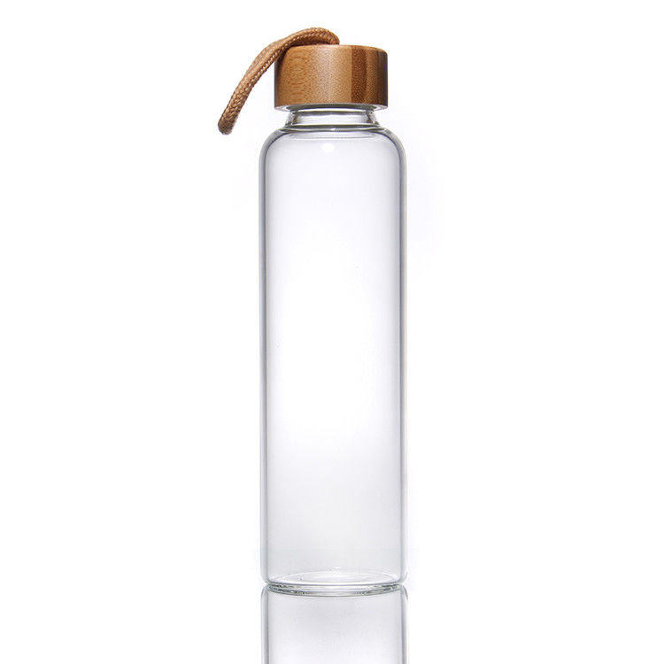 Bouteille en verre d'usine 420 ml 600 ml de verre borosilicate Bouteille de boisson pour les sports nautiques