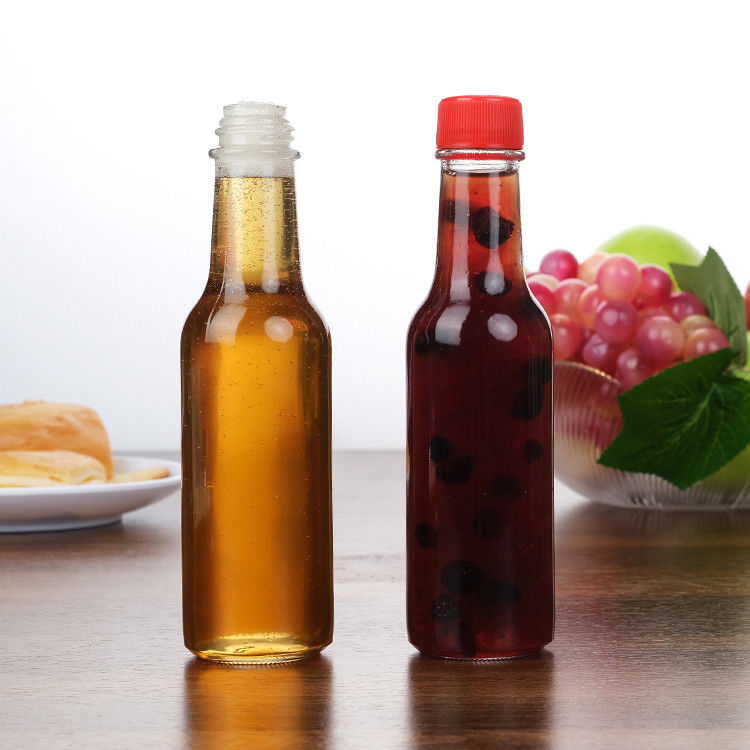 Fabrique en gros 5 oz 8 oz Bouteilles de soupe au poivre Bouteille en verre avec couvercle Pp