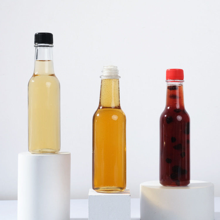 Bouteille en verre de 20 ml, couleur alimentaire à haute teneur en silex, sauce, bouteille en verre avec bouchon